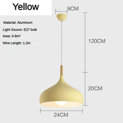 Nordic Simple Macaroon Color Pendant Lights LED Hanging Lamp Lamparas Colgantes Cocina Kitchen Cafe Single Head Chandelier