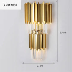 Luxury Crystal Led Chandeliers For Living Room Dining Bedroom Adjustable Metal Hanging Lamp Indoor Lighting Lamparas Fixture